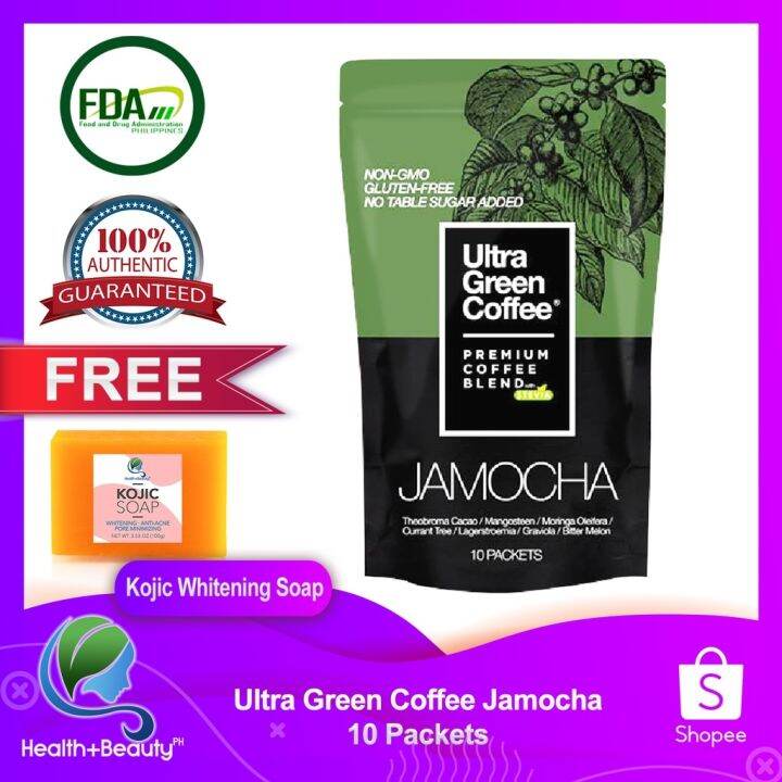 Ultra Green Coffee® JAMOCHA Slimming Coffee 10 Packets Lazada PH