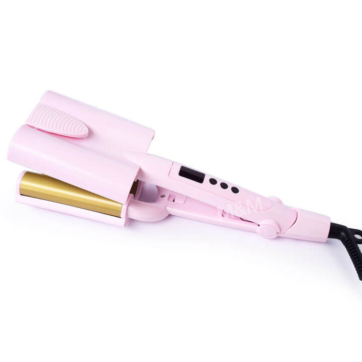 professionnal-curling-iron-diameter-32-mm-เครื่องหนีบผม-หนีบผมลอนมาม่า-ลอนเมอเมด-หนีบมาม่า-ลอนเมอเมด-32mm-พร้อมส่ง