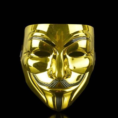 ANONYMOUS HACKER V FOR VENDETTA GUY FAIGES FANCY DRESS HALLOWEEN FACE