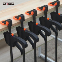 DTBD 2PCSet Quick Ratchet F Clamp Heavy Duty Wood Working Work Bar Clamp Clip Kit Woodworking Reverse Clamping DIY Hand Tool