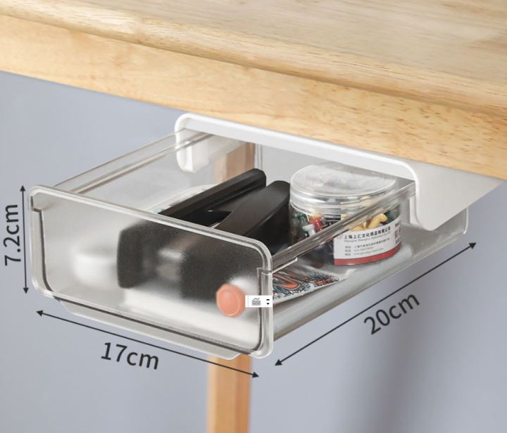 New Under Desk Drawer, Attachable Under Desk Storage, Hidden Self