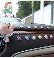 OSSMAX 2ชิ้นดอกไม้เล็กอเนกประสงค์แบบมินิออนบอร์ดที่แขวนประตูในรถยนต์ตะขอบ้านผนังตกแต่งอุปกรณ์ตกแต่งภายในรถยนต์