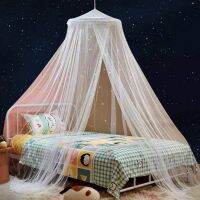 【LZ】ↂ✽  1 Set Dome Bed Canopy Foldable Glow-in-the-dark Polyester Bedcover Curtain Stars Princess Canopy Bed Room Decor Bedroom Supplies