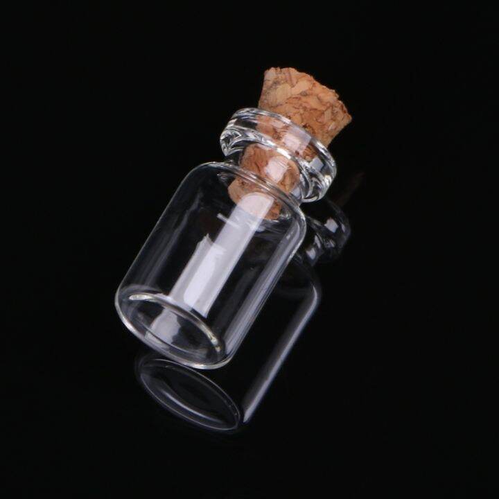 10pcs-mini-glass-wish-bottle-vial-with-cork-stopper-storage-pendant-0-5-1-2-20ml-dropshipping