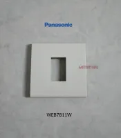 Panasonic WEB7811W หน้ากาก 1 ช่อง ขนาด 3x3” รุ่น Bs-type