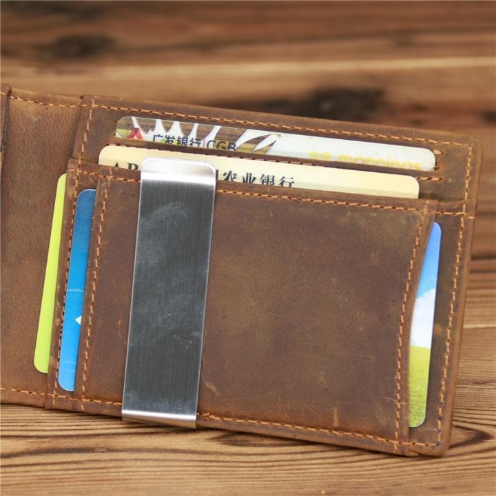 layor-wallet-กระเป๋าเงินหนัง-crazy-horse-สลักหนังแท้บุรุษกระเป๋าสตางค์ใบอนุญาตขับรถ39-s-กระเป๋าสตางค์เหรียญคลิปธนบัตรดอลล่าร์วินเทจที่เก็บบัตรใบอนุญาต