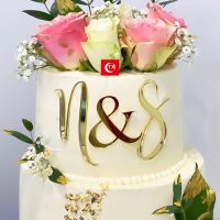 Acrylic Letter Cake Decoration Letters Decoration Cake Gold - Creative 26 Acrylic - Aliexpress