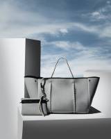 URBAN ACTIVE Signature Tote bag "Light grey" color