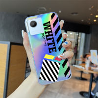 Casing Ponsel สำหรับ Realme C30 C33 C55 Narzo N53 Realme C53 Narzo เคสหรูหรามีสีสันบัตรเลเซอร์ในตัวฝาครอบ