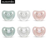 Suavinex จุกนมหลอก ลาย HYGGE รุ่น Premium Soother Anatomical teat เหมาะสำหรับอายุ 0-6 เดือน