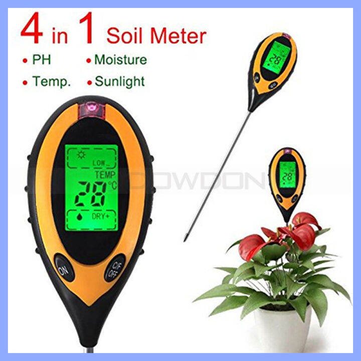 SOIL SURVEYING INSTRUMENT 4 IN 1 | Lazada PH