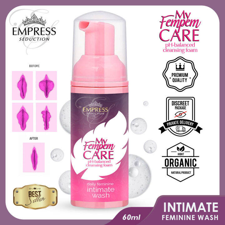 Empress Seduction Fempem Care pH -balnaced Cleaning and Tightening Foam ...