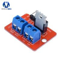 5PCS Top Mosfet Button IRF520 Mosfet Driver Module For Arduino MCU ARM Raspberry Pi 3.3v-5V IRF520 Power MOS PWM Dimming LED