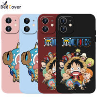 การ์ตูน Luffy Chopper สำหรับ OPPO A15 A15S A16 A16S A53 A54 A55 A56 A12 A12S A11K A12E A3S A5S A5 A7 A52 A72 A91 A92 A93 A94 A95 A75S A31 A32 A53 2020 Reno 3 4 5ฝาครอบปลอกหุ้มปลอก