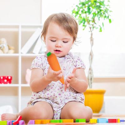 Carrot Memory Sand Squeezing Toy Filling Sand Release Small Toy E5W2