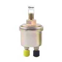 10mm 1/8NPT VDO Oil Pressure Sensor 0 To 10 Bars Diesel Generator Part 10Mm Stainless Crew Plug Alarm Pressure Sensor