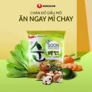 Lốc 5 Gói Mì CHAY Hàn Quốc Soon Veggie Nongshim 112g gói