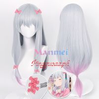 Manmei Izumi Sagiri Cosplay Wig EROMANGA SENSEI Play Wigs For Women Halloween Synthetic Hair dsz