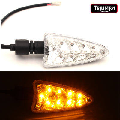 สำหรับ Tiger 800 Xc 2011-2015, Tiger 1050, Daytona 675 R รถจักรยานยนต์ด้านหน้าด้านหลังไฟเลี้ยว LED ไฟแสดงสถานะ