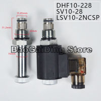 2 Kedudukan 2คาร่าสองทิศทาง Biasanya Ditutup เกลียวตัดตลับวาล์ววาล์วน้ำ DHF10-228 LSV10-2NCSP SV10-28