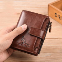 top●▦  The new man purse kangaroo leather brief paragraph card bag degaussing driving license multifunctional vertical integrated prevention soft skin male