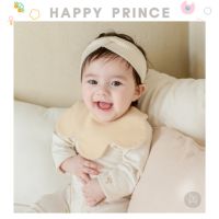 [Happy prince] Fleecy cloud reversible baby bib / bib bayi [Happy Prince] ผ้ากันเปื้อน ลายก้อนเมฆ สําหรับเด็ก