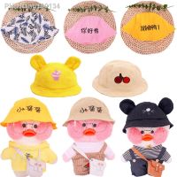 Fashion Fisherman 39;s Hat For 30 Cm Mimi Yellow Duck Doll lalafanfan Clothes Accessories Children 39;s Toys Girls Birthday Gifts