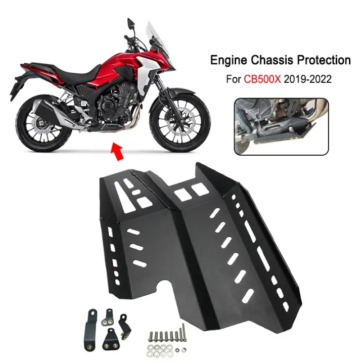 For Honda CB500X/CB400X CB500 X 2017-2021 Motorcycle Engine Chassis Cover Anti Sand Stone Guard Protection Plate Cb 500x