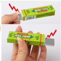 【YF】✿❀  Electric Shock Joke Chewing Pull Shocking Prank Trick Gag