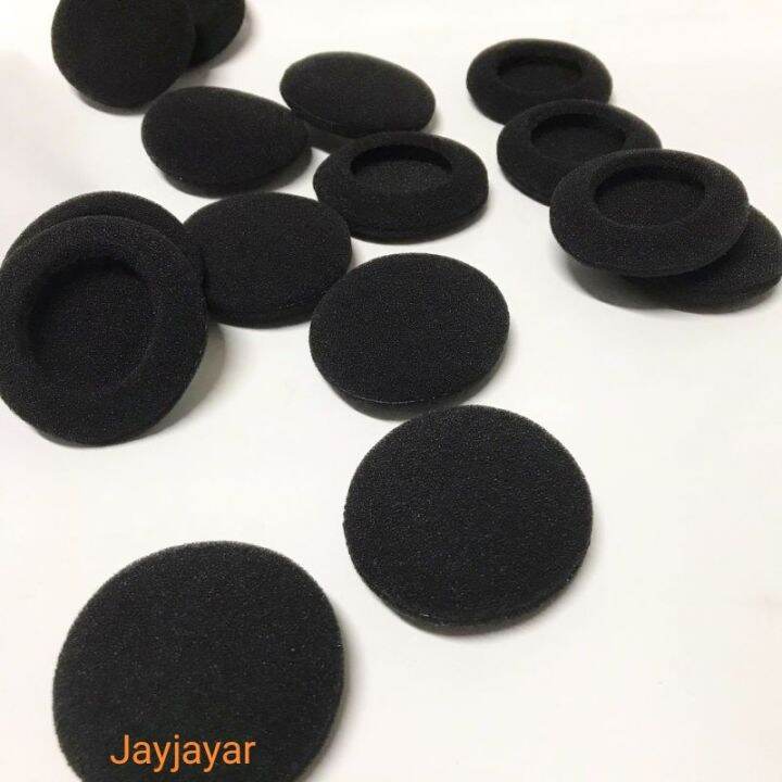 Ear foams replacement for headsets 5cm 50mm diameter Plantronics