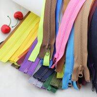 ✺ 5 Pcs 5 Resin Color 50/60/70cm Open Tail Zippers For Sewing Childrens Down Jacket Locks For Jackets Closure For Clothing