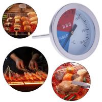 ✷ 300℃ (572℉) BBQ Thermometer For Grill Oven Temperature Detector Stainless Steel Professional Cooking Accessory Steel Barbecue