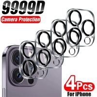4PCS HD Back Camera Glass Protectors For iPhone 13 11 12 Pro Max Lens Protective Glass on iPhone 14 13 PRO MAX XS XR Camera Film  Screen Protectors