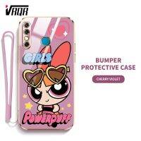 VRQR Powerpuffy เคสโทรศัพท์สำหรับหญิงสาวน่ารักสำหรับ Infinix Hot 8 Pro X650 X650C ซูเปอร์เกิร์ล (ฟรีสายคล้องรวม)