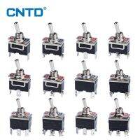 CNTD Self-locking Toggle Switch 15A 250VAC C5 Series Single Pole Double Pole Switch And Rainproof-cap