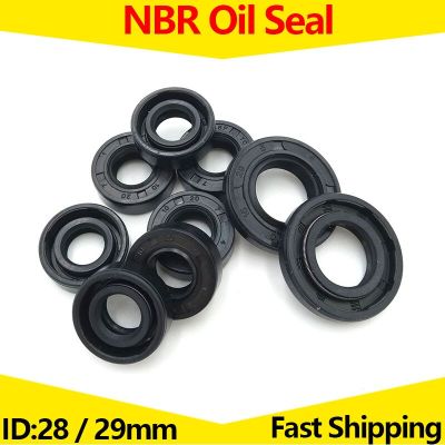 2Pcs NBR Framework Oil Seal ID 28mm 29mm OD 34-72mm Thickness 4-10mm Nitrile Butadiene Rubber Gasket Sealing Rings Gas Stove Parts Accessories