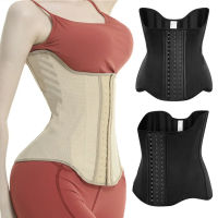 ที่รัดเอวยางข้น Sayap Malaikat untuk Perut Kecergasan Latihan Tulang Keluli Pemodelan Tali Colombia Girdles