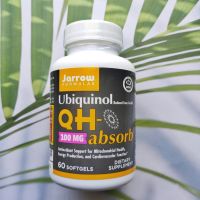 ยูบิควินอล Ubiquinol QH-Absorb 100mg 60 Softgels (Jarrow Formulas®)