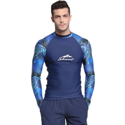 ZZOOI 2019 Professional Rashguard Plus 3XL Men Diving Long Sleeve UV400 Swimming Suit Surfing Snorkeling Jellyfish Swimwear Beach Wear