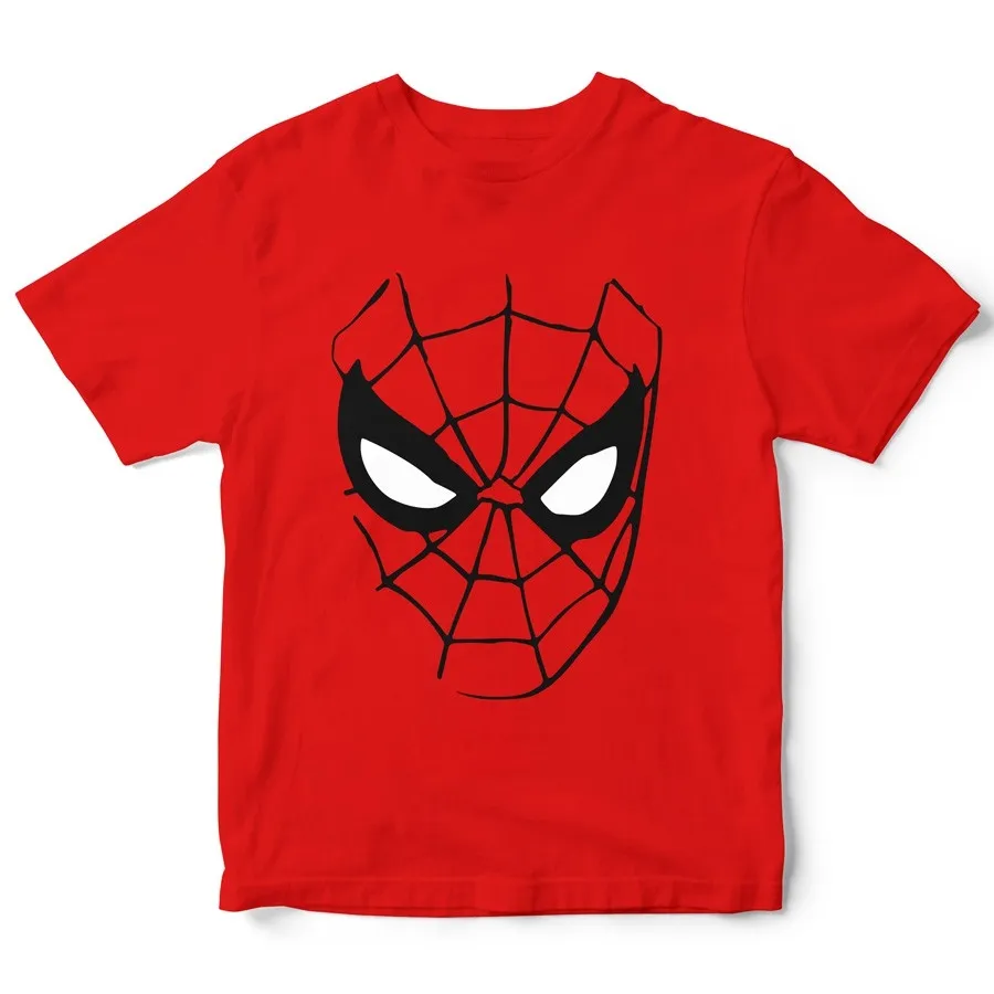 卐 Marvel Spider Man Face Kids / Couple / Family T-shirt | Lazada