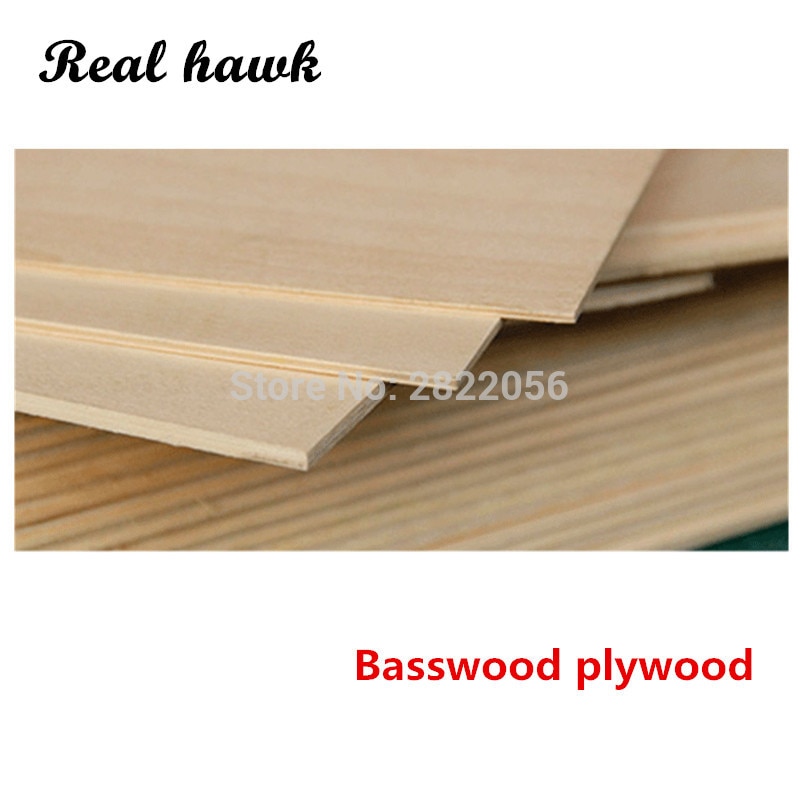 21x30cm DIY Wood Board Handmade Model Layer Basswood Plywood Plank Manual Crafts 