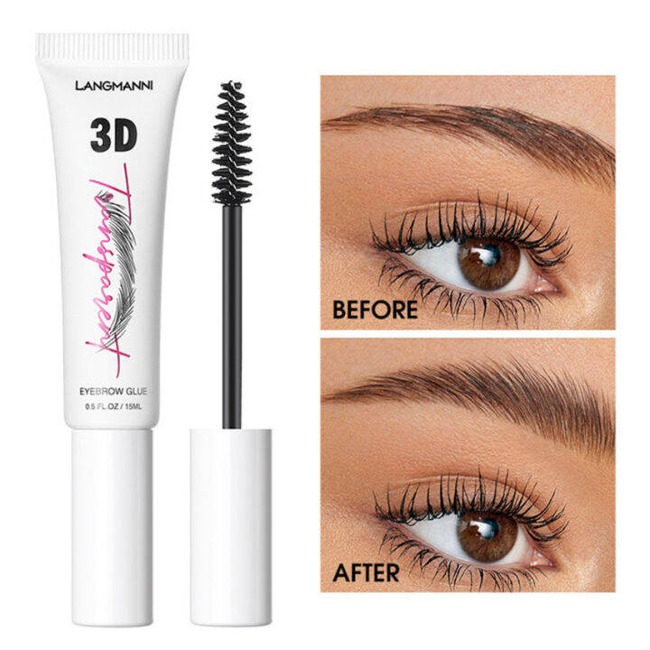 Transparent Colorless Waterproof Eyebrow Gel Styling Liquid SweatProof