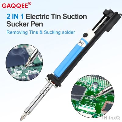 hk◕✒❀  110V/220V Electric Tin Sucker Soldering Iron 30W PCB Solder Desoldering Machine Welding Tools