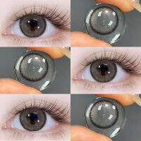 เลนส์สไตล์ประจำวันเลนส์น่ารักๆเลนส์หวานๆ Galzed Brown/ Grey เลนส์แฟชั่น-14.2mm