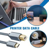 3m Type-c Printer Data Line To Usb Line Notebook Printing Universal Electronic Line Line Piano D1W7