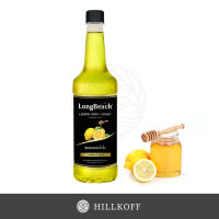 HILLKOFF : น้ำเชื่อมแต่งกลิ่น LongBeach Syrup ลองบีช ไซรัป กลิ่น Lemon honey ขนาด 740 ml.