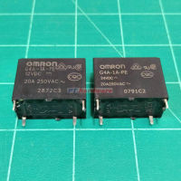 รีเลย์ Relay OMRON คอยล์ 12VDC 24VDC 4P 20A 250VAC **ของแท้** #G4A-1A-PE OMRON (1 ตัว)