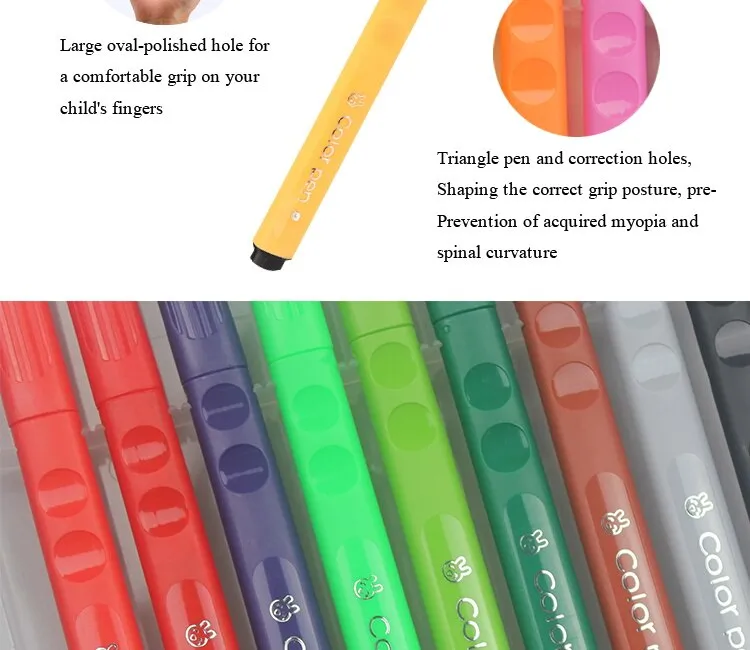 50/59/65/66pcs Children's Drawing Set with Marker Coloring Book Watercolor  Paint Brush Color Pencil