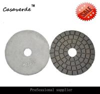 4 inch premium quality white diamond buff polishing pads for stone