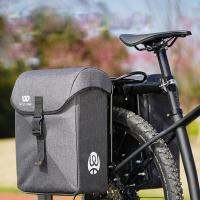 Durable Bike Double Panniers Bag Storage Rear Rack Cycling Gear Trunk Bag